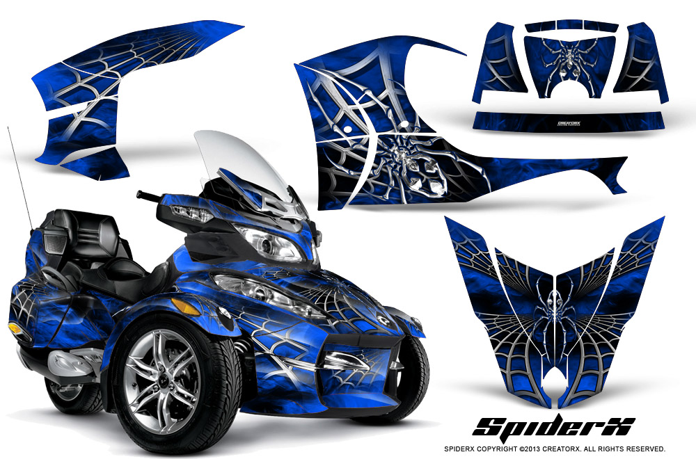 Can-Am Spyder RT-S Full Trim SpiderX Blue